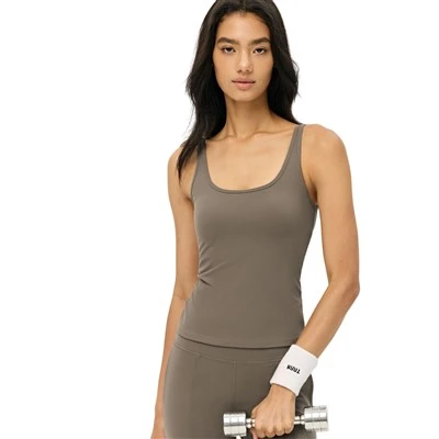 Double 6 Lycra U-Leher Yoga Vest